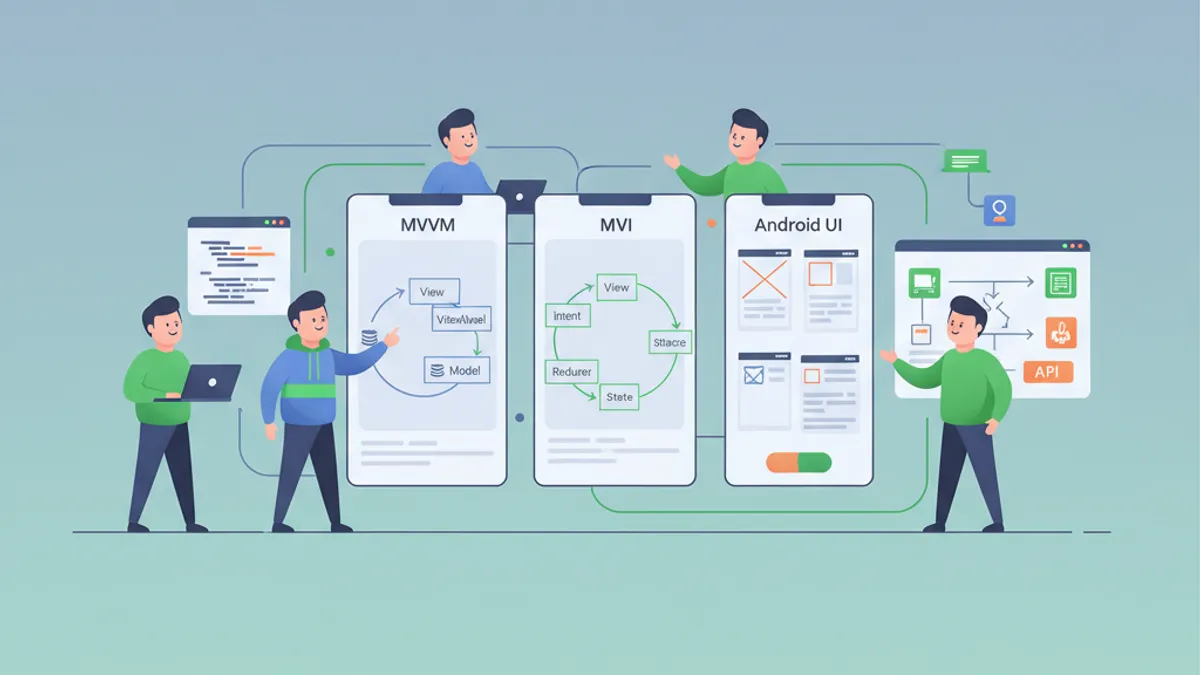 AndroidにおけるMVVMとMVIアーキテクチャの比較