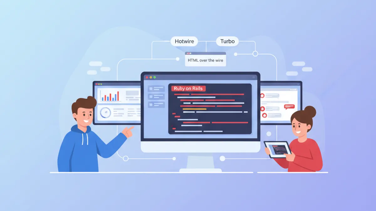 Gids over Hotwire en Turbo voor Ruby on Rails 7