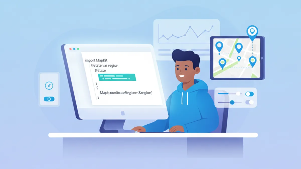 MapKit SwiftUI Interview Questions for iOS Developers
