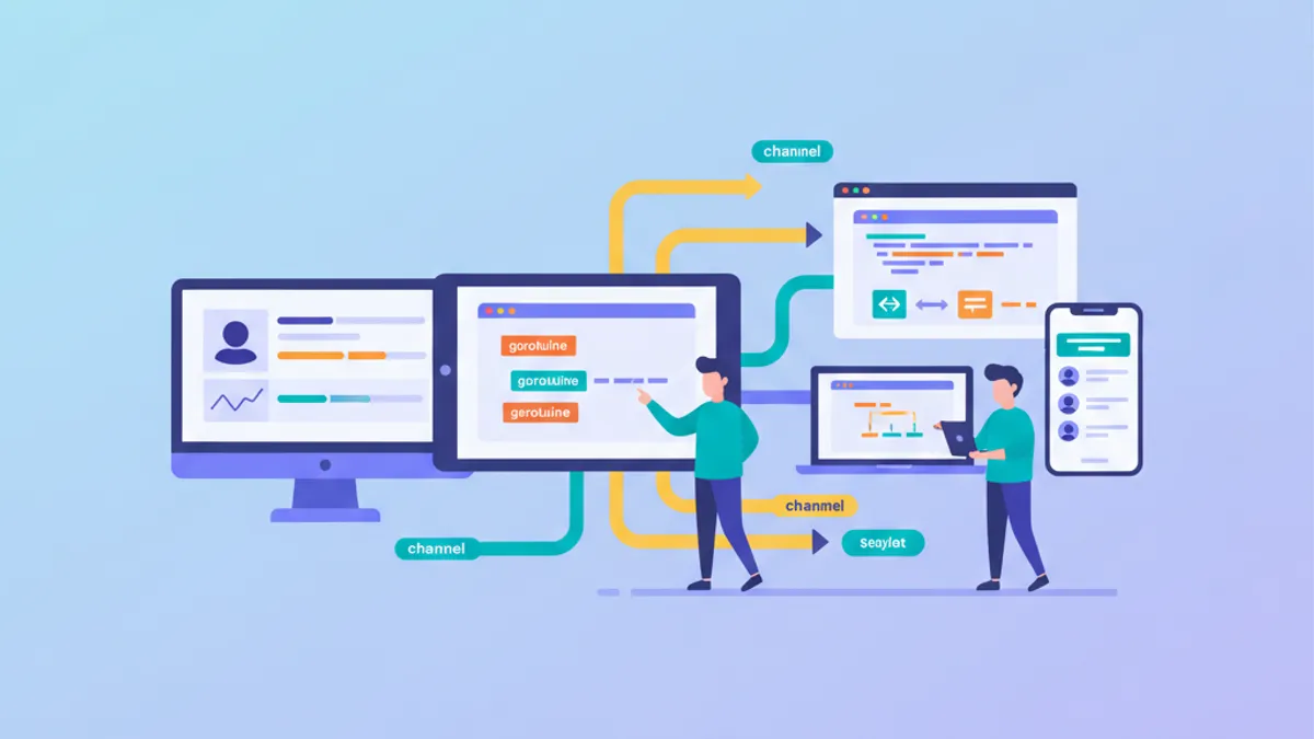 Go Concurrency - Goroutines and Channels in action