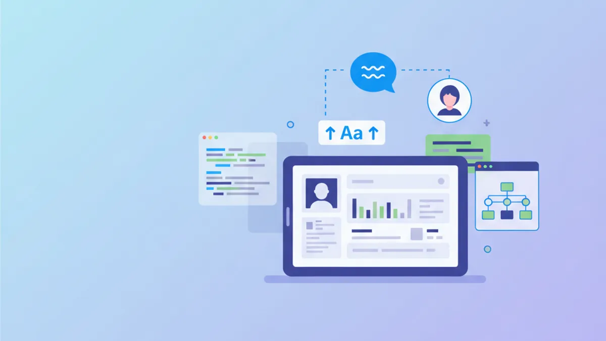 iOS accessibility interview questions on VoiceOver and Dynamic Type