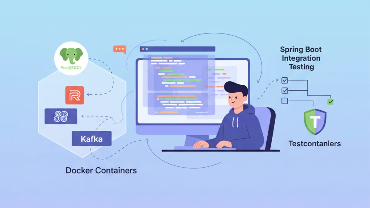 Spring Boot integration testing with Testcontainers and PostgreSQL, Redis, Kafka