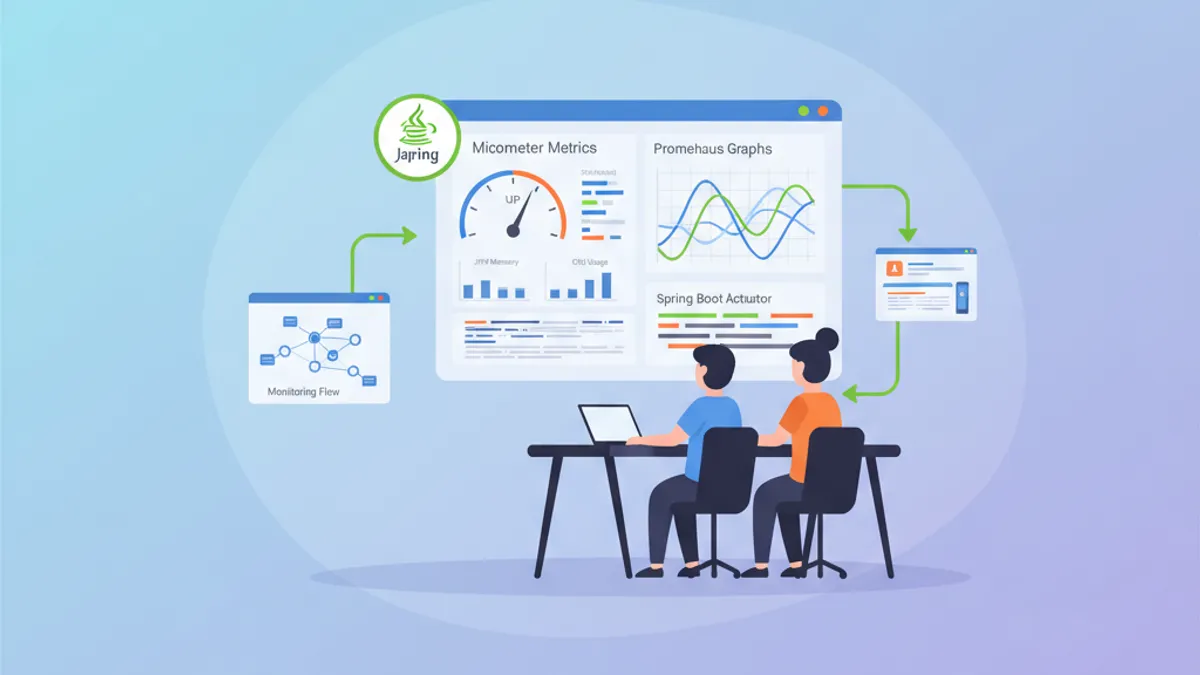 Spring Boot Actuator monitoring with Micrometer and Prometheus