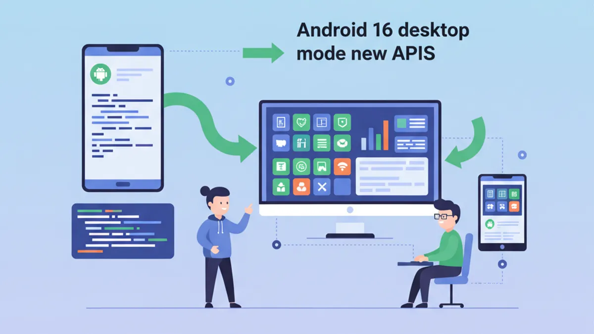 Android 16 nuove API e modalità desktop