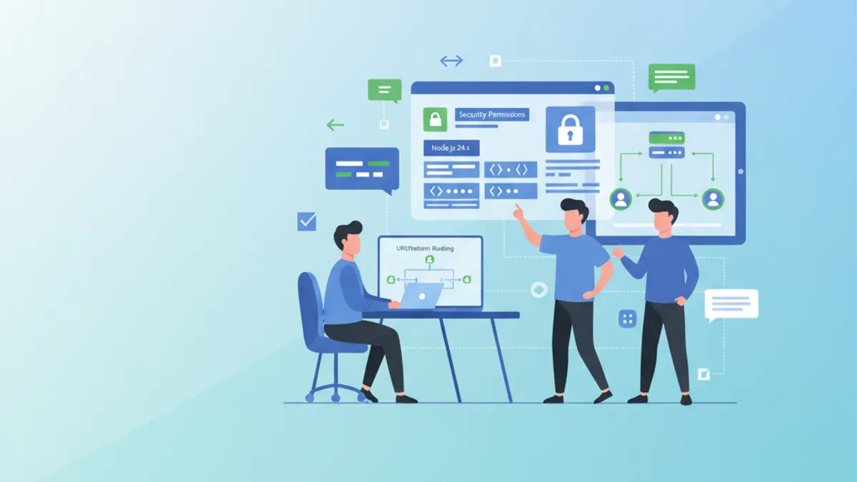 Node.js 24 URLPattern und Permissions Model