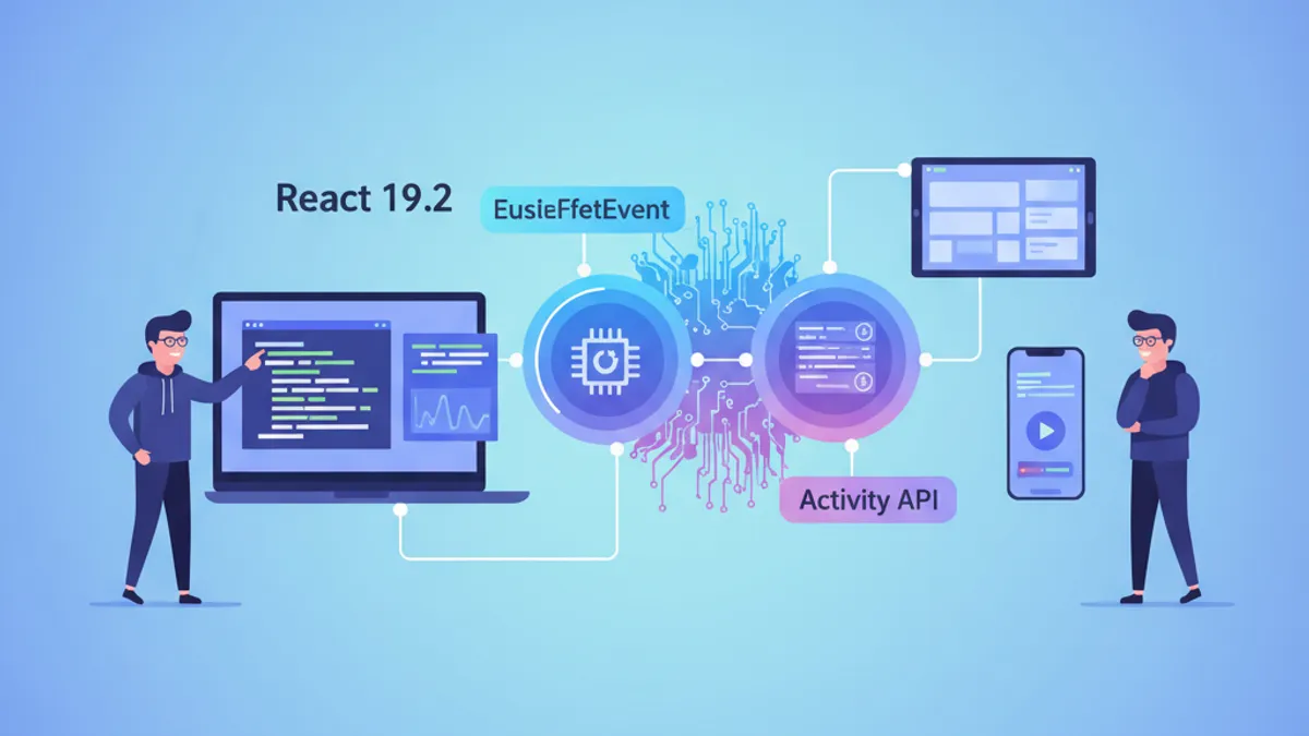 React 19 useEffectEvent and Activity API
