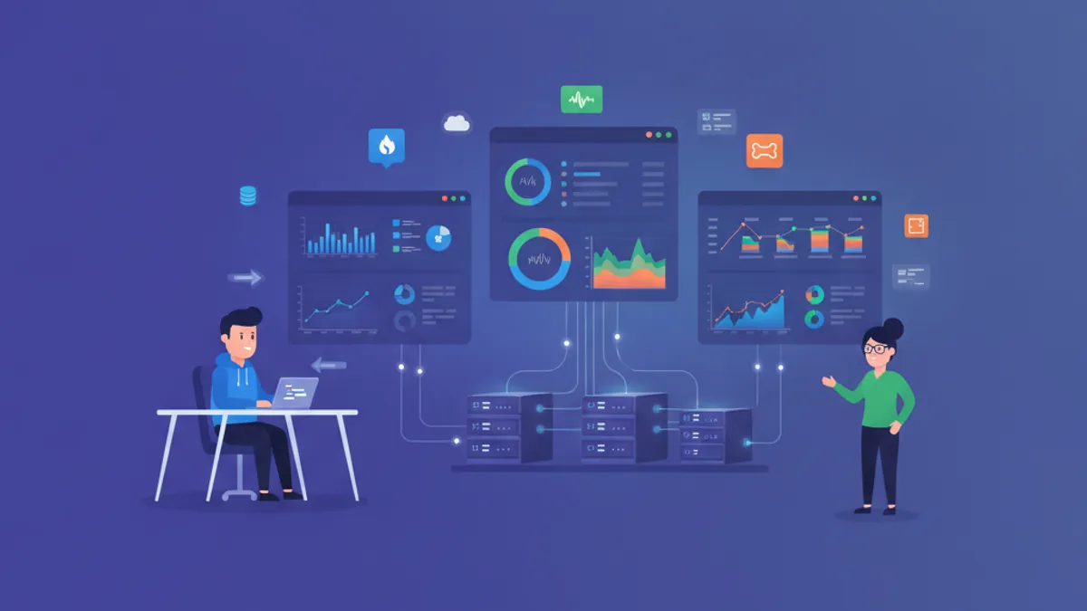Prometheus vs Grafana vs Datadog monitoring comparison for DevOps interviews