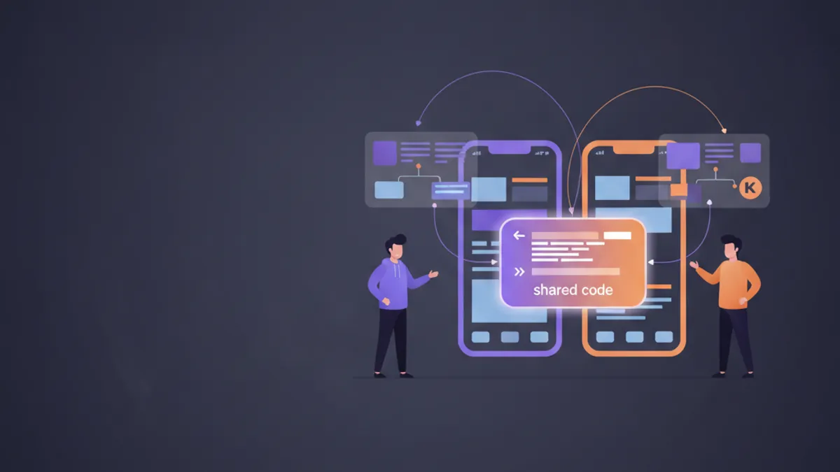 Kotlin Multiplatform 2026 sharing code between Android and iOS apps