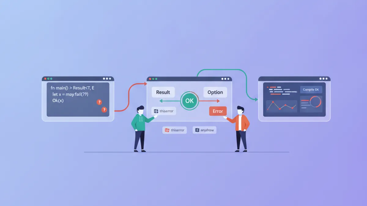 Xử Lý Lỗi trong Rust 2026: Result, Option, thiserror và anyhow