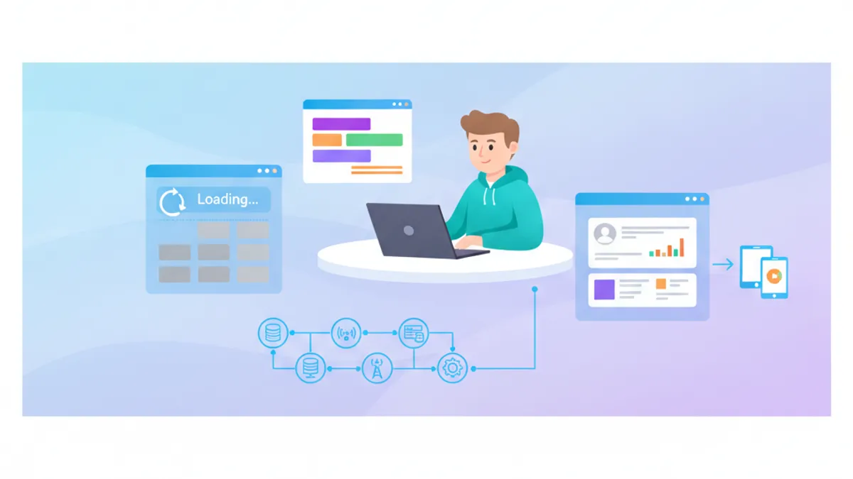 React 19 Suspense et Rendu Concurrent illustration
