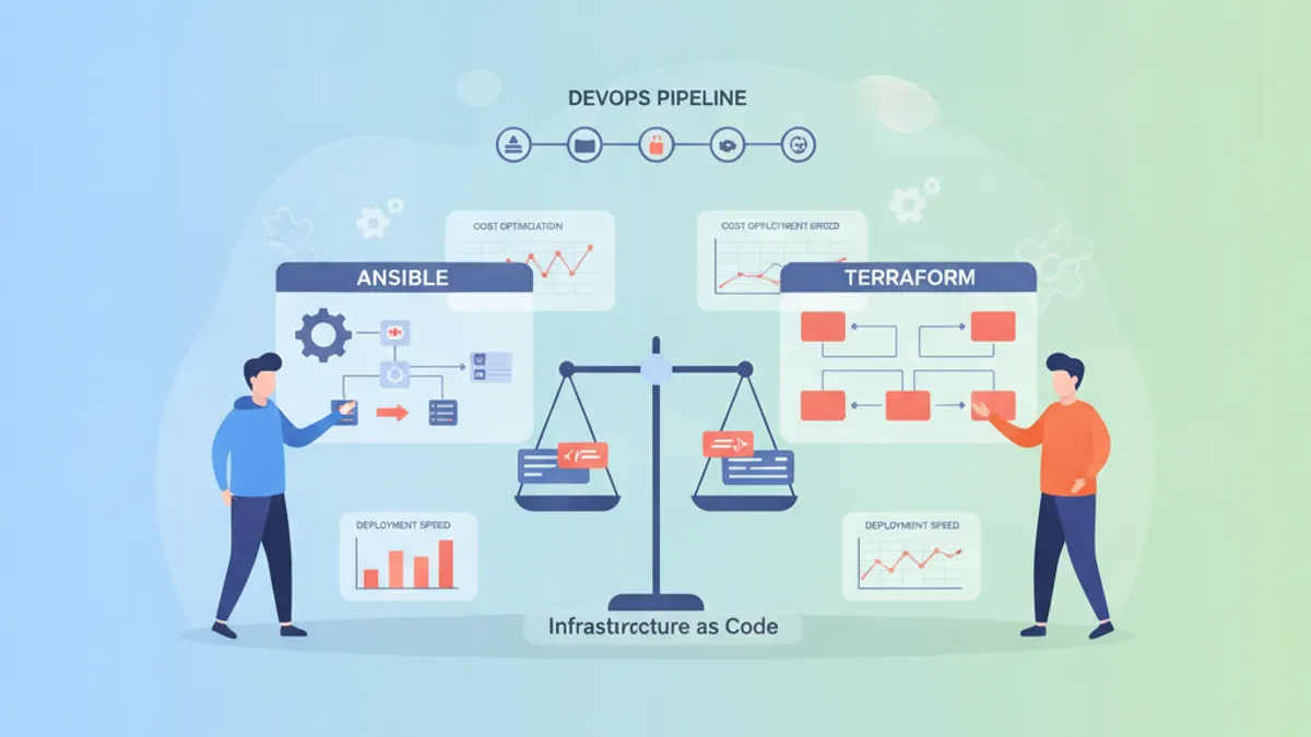 Ansible vs Terraform infrastructure as code comparison for DevOps
