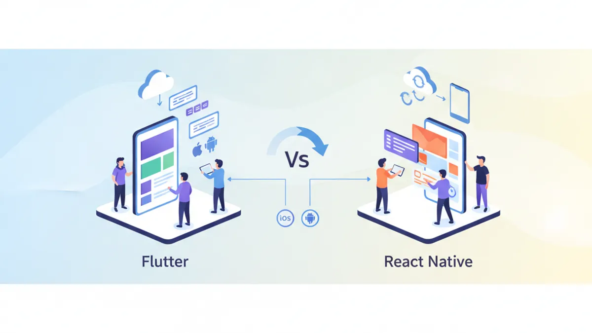 Flutter vs React Native architecture and performance comparison 2026