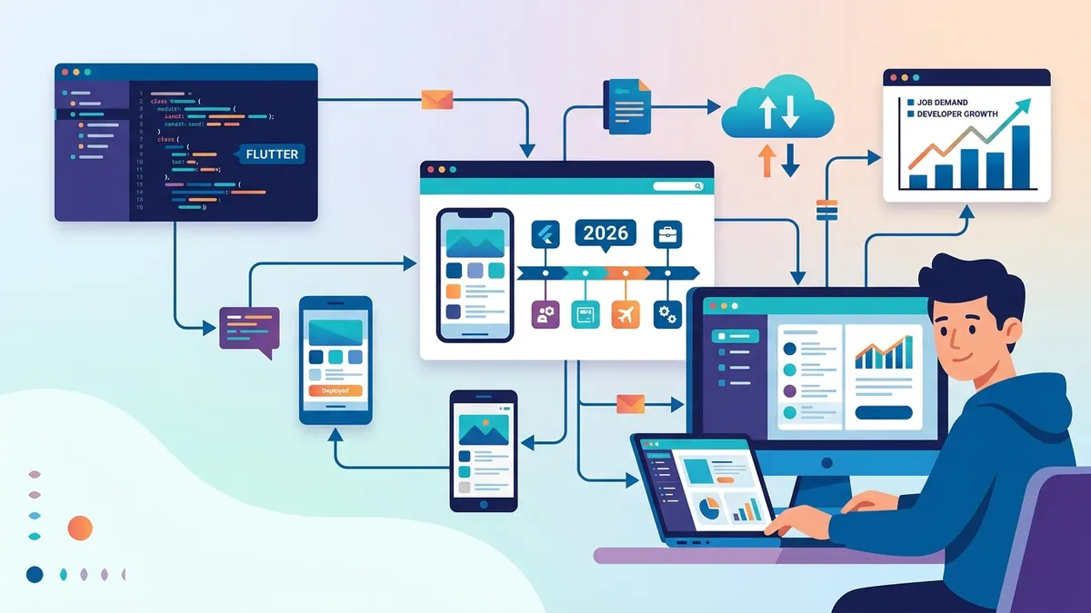 Flutter developer jobs in 2026