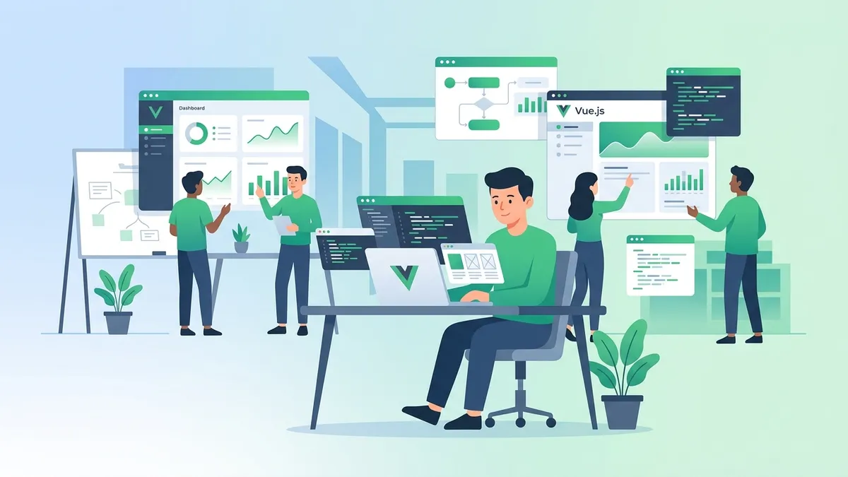 Freelance Vue.js developer opdrachten in 2026: waar te vinden, dagtarieven en voorbereiding